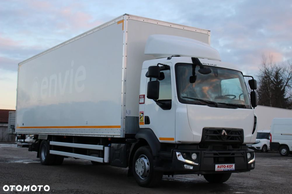 Renault D14 *240KM*/ KONTENER + WINDA /21 PALET / KLIMA / OPONY 80%/SERWIS FR/ SUPER STAN / - 5