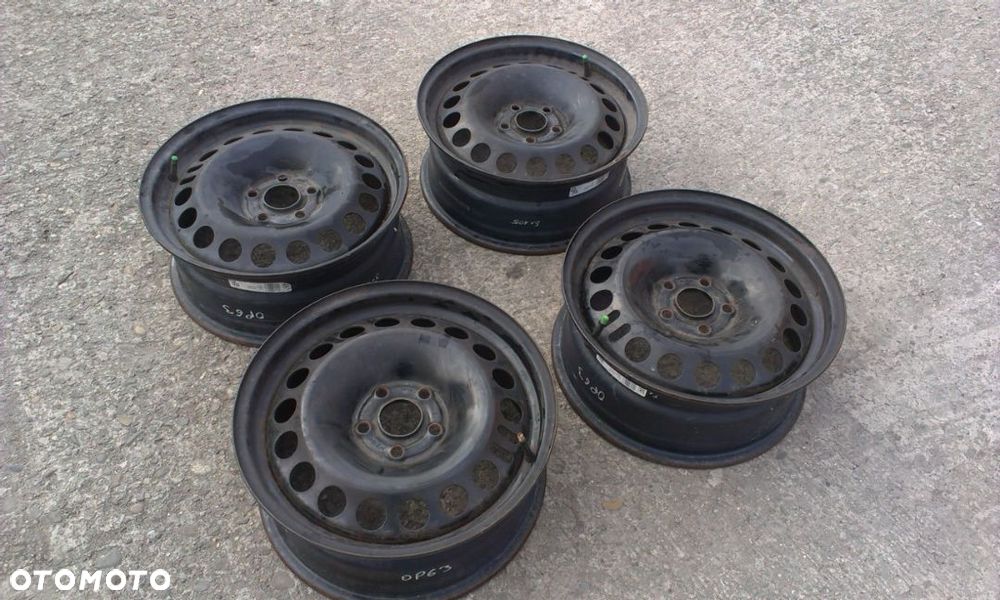 16” - felgi 5x105 - Opel Astra J Mokka , Chevrolet Trax Cruze - FELGA Stalowe 5x105 , r16 cali - Koło zapasowe Dojazdowe Zapasówka - 3
