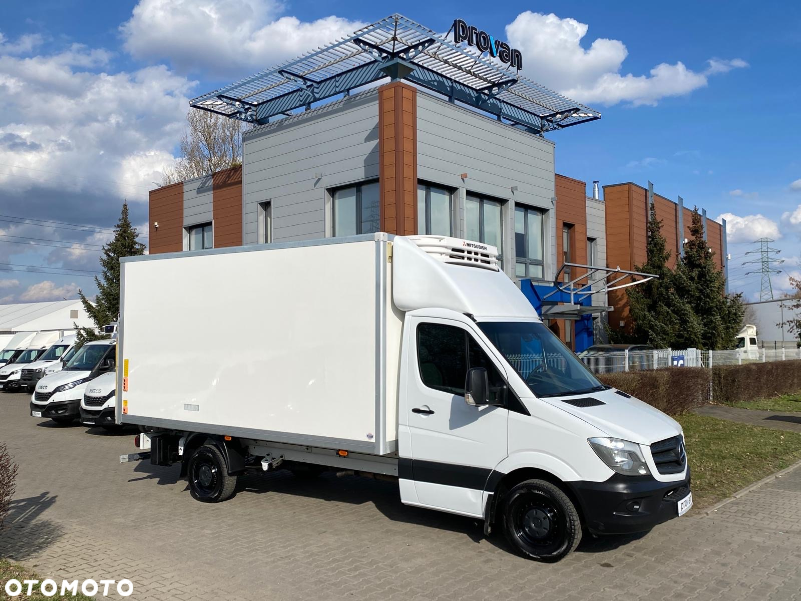 Mercedes-Benz SPRINTER 316 CDI AUTOMAT KONTENER CHŁODNIA MITSUBISHI WINDA ZEPRO - 3