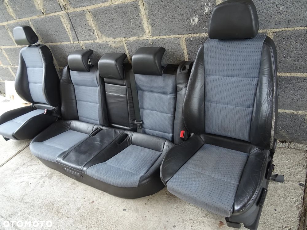 OPEL VECTRA C GTS FOTELE KANAPA TAPICERKA SIEDZENIA BOCZKI PÓŁ SKÓRA - 11