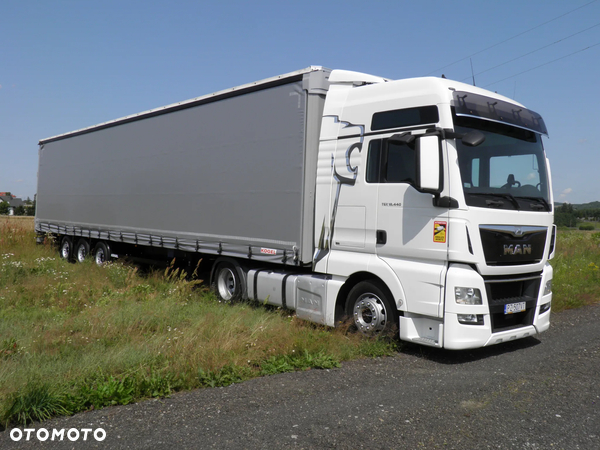 MAN TGX 18.440 LOW DEC EURO6 RETARDER RADAR KLMA XXL NACZEPA Kögel S24-1 MEGA