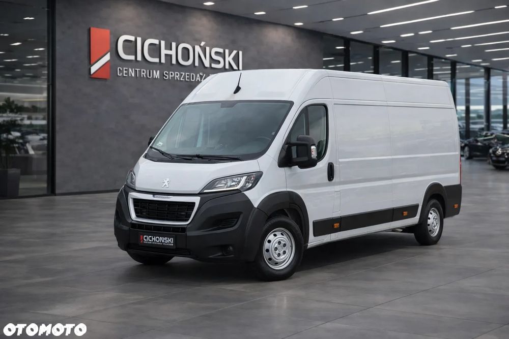 Peugeot Boxer L4H2 Extra Long 2.2 Diesel 165 Koni BEZWYPADKOWY z Polskiego Salonu I Model 2023 rok IPierwszy i Jedyny Właściciel I SERWISOWANY I Wyjątkowo Atrakcyjny Egzemplarz I - 1