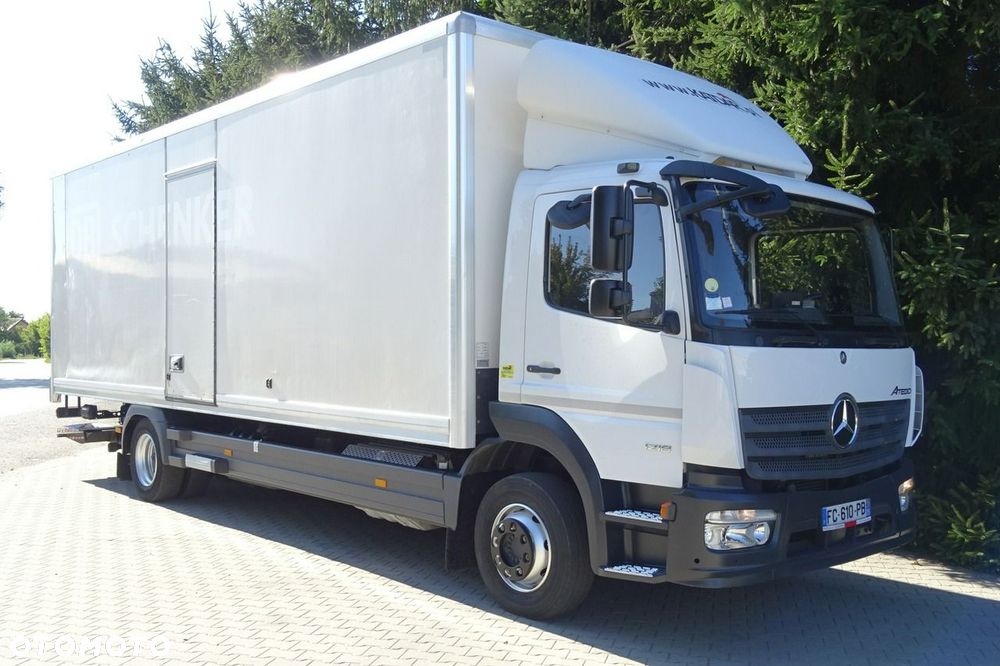 Mercedes-Benz Atego 1218 Euro 6 tylko 272 tys.km! kontener 18p winda - 23