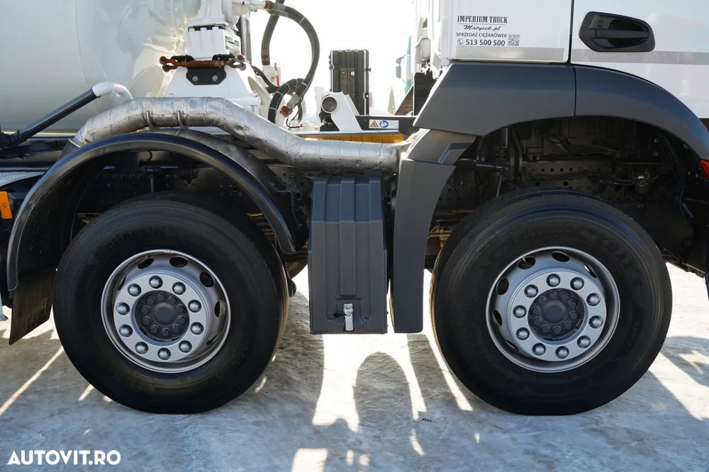 Mercedes-Benz AROCS 3540 / GRUSZKA 9M3 / 8x4 / BETONOMIESZARKA / AUTOMAT / 2022 ROK - 21
