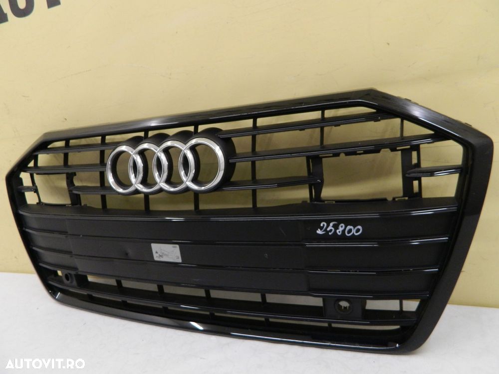 Grila radiator Audi A6 4K C8 NIGHT PACKET, 2018 2019, 2020, 2021, 2022, 2023, cod origine 3K0853651. - 3