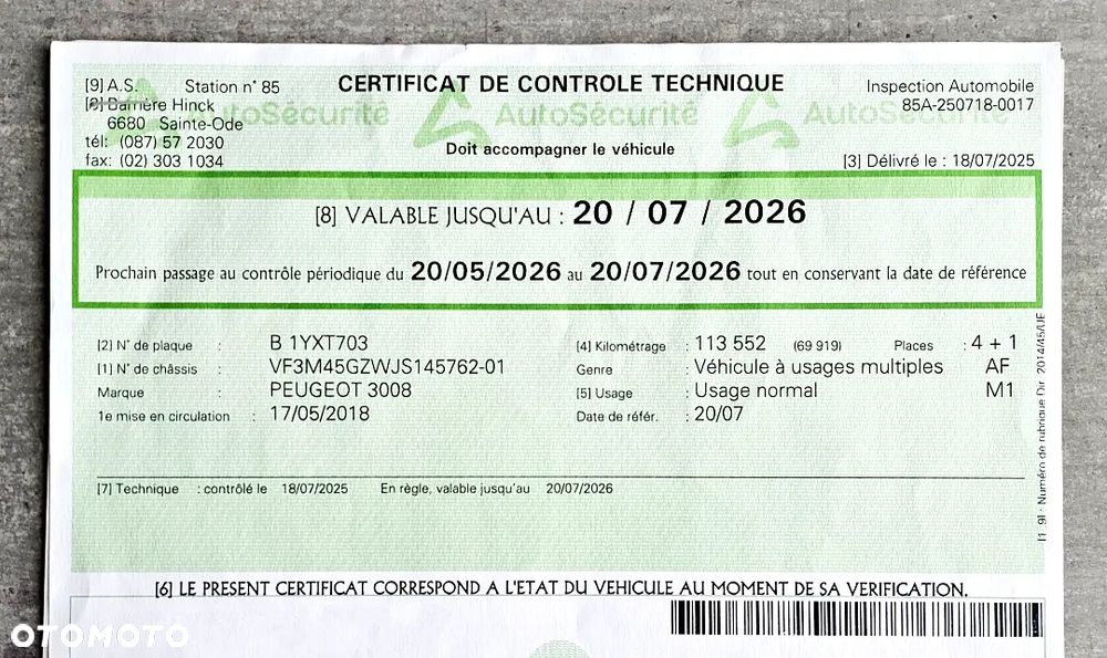 Peugeot 3008 1.6 PureTech GPF GT Line S&S EAT8 - 40