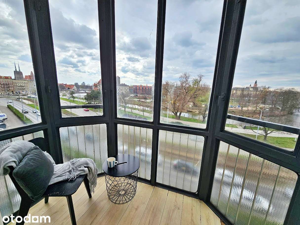 Salon z aneksem, 2 pokoje, balkon, Wyspa Słodowa/ Bema / Bez Prowizji