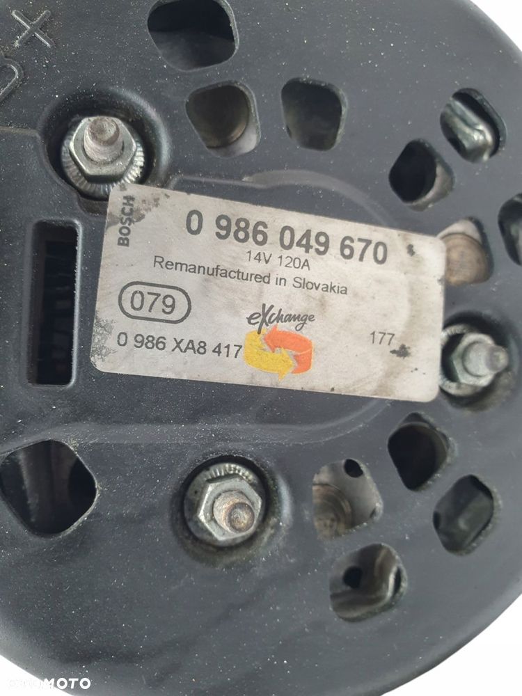 ALTERNATOR Ford Mondeo IV Focus C-Max 2.0 16V 0986049670 0986XA8417 - 10