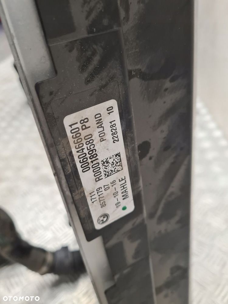 BMW G30 CHŁODNICA WODY 8576506 8577179 - 5