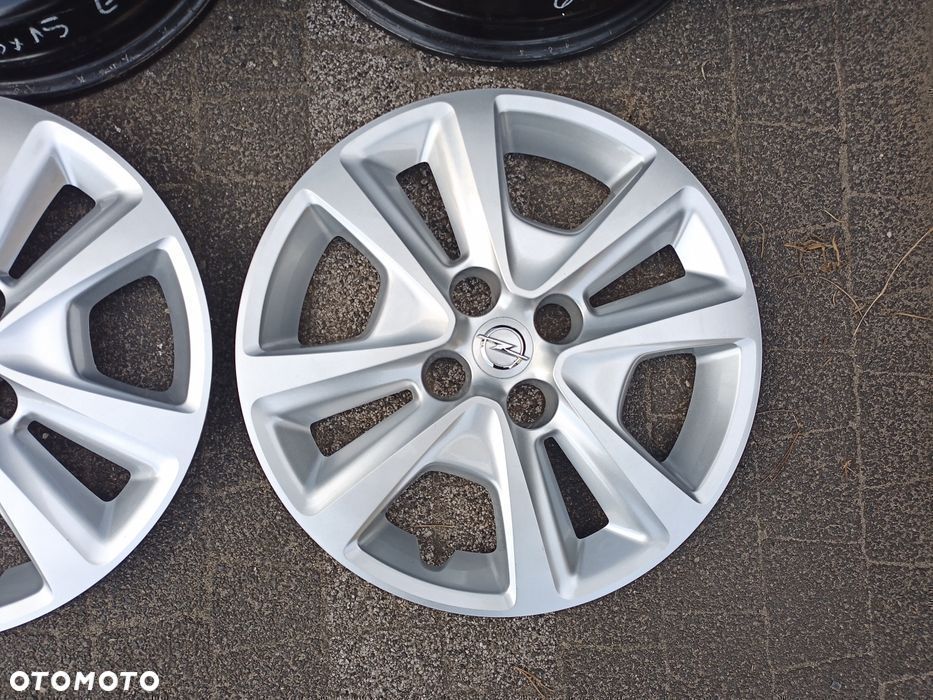 Opel CORSA ADAM Karl 4*100 Felgi struktura+ Kołpaki+ TPSM DEMO jak NOW - 2