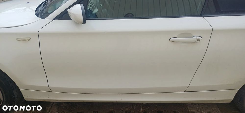 DRZWI LEWE PRAWE BMW 1 E81 E82 E88 300 Alpinweiss III PRZEDNIE PRZÓD - 7