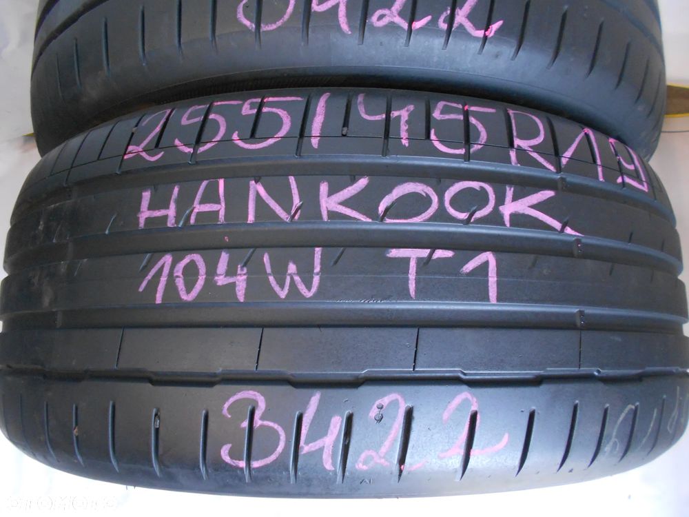 OPONY 255/45R19 HANKOOK VENTUS S1 EVO3 EV T1 DOT 3422 6.4MM - 3