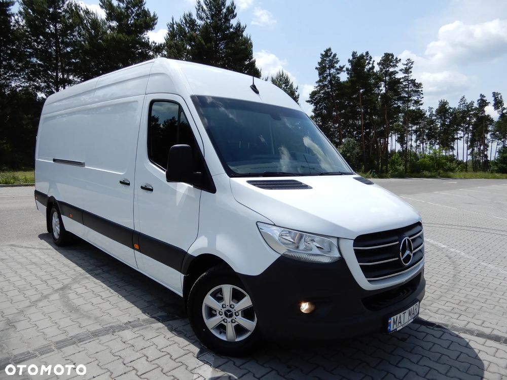 Mercedes-Benz SPRINTER 319 CDI 3.0 V6 190 KM Winda Załadowcza BÄR 600 Kg Udźwig Furgon Blaszak Maxi 4325 mm 1095 Kg Ładowności Wzmacniany Stan Jak Nowy UNIKAT MEGA OKAZJA POLECAM - 8