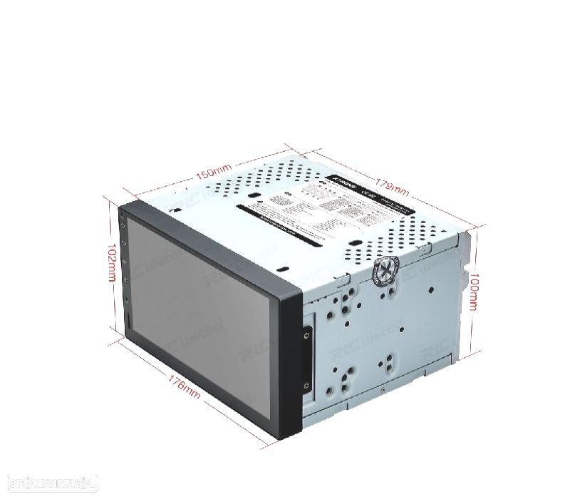 AUTO RADIO 7" GPS ANDROID 10 UNIVERSAL 2DIN MULTIMEDIA - 5