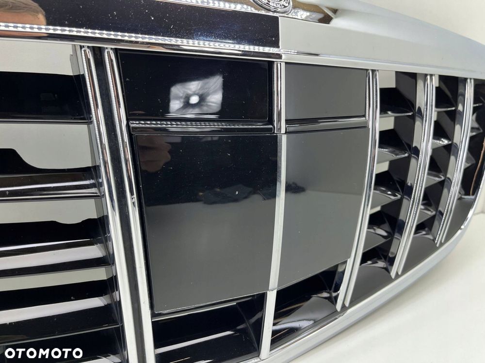 MERCEDES W222 ATRAPA GRILL ZDERZAKA PRZÓD - 4