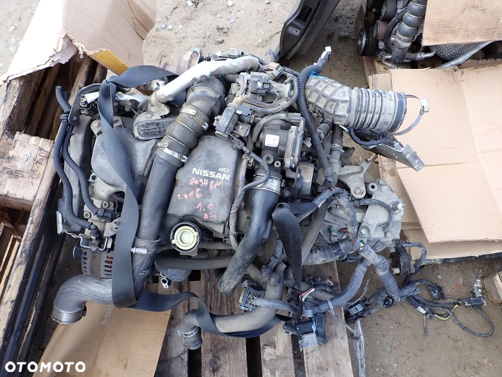NISSAN QASHQAI 1.5 DCI 2016 SILNIK KOMPLETNY K9K - 1