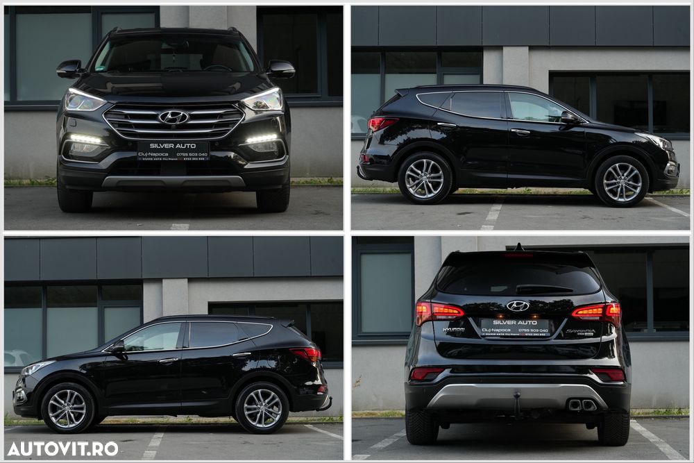 Hyundai Santa Fe blue 2.2 CRDI 4WD Automatik Style - 4