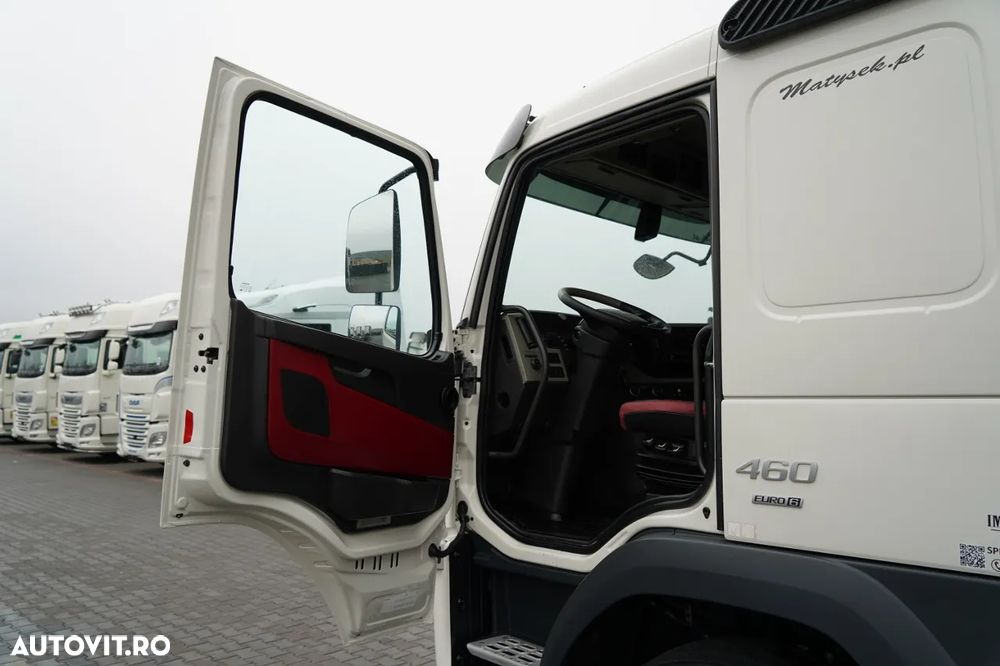Volvo FM 460 / RETARDER / PTO / CABINĂ JOSĂ / I-SHIFT / EURO 6 - 23