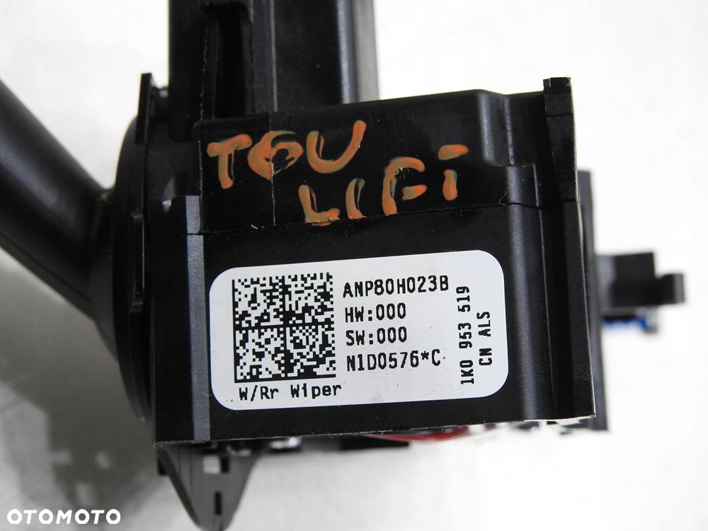 PRZEŁĄCZNIK WYCIERACZEK VW TOURAN LIFT 1K0953519 - 4