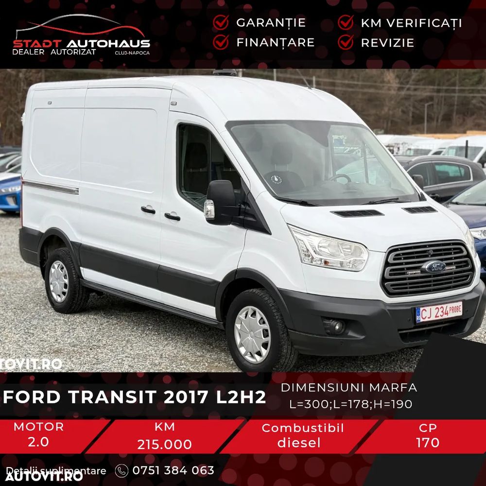 Ford Transit L2h2 Tva inclus si deductibil - 1