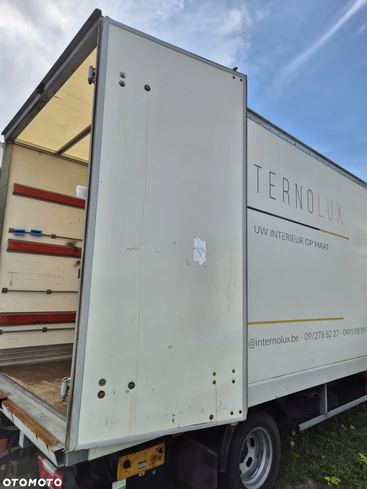 Kontener 8 Palet 230cm wysoki, Iveco, Master, Ducato, Sprinter Inne, regulacja szerokośc podramówki, Stan idealny! - 16