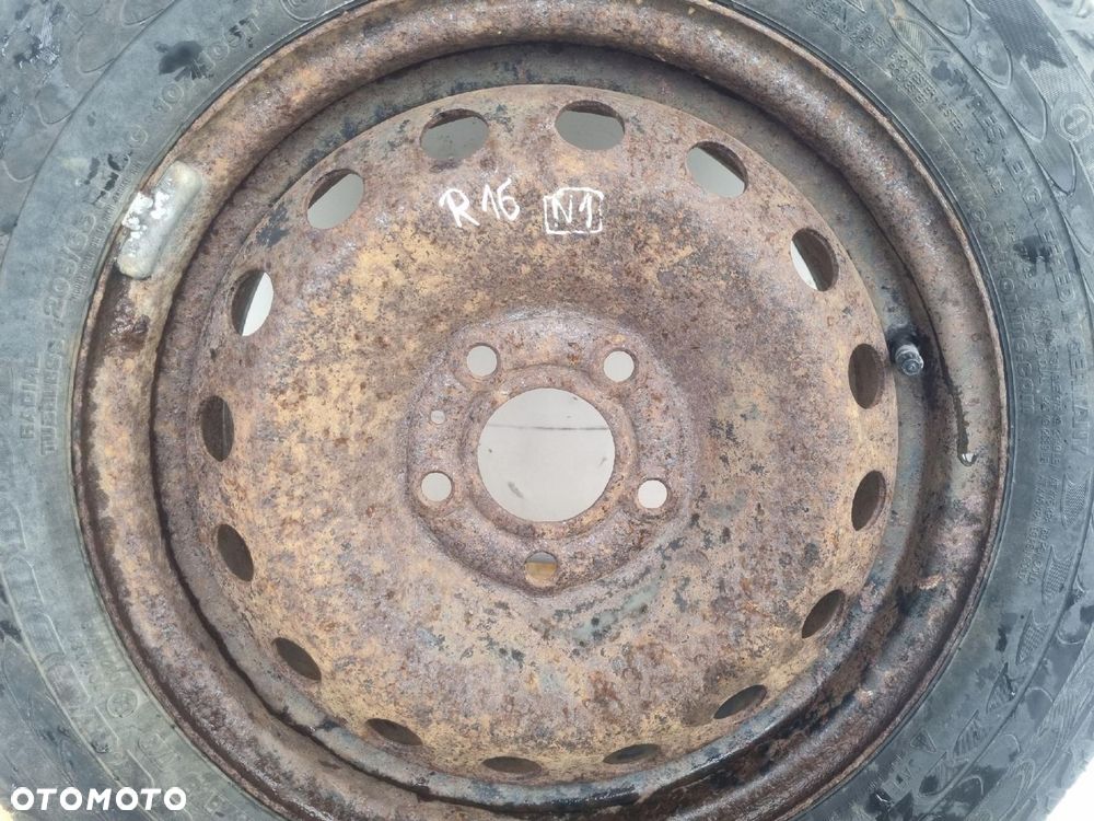 Renault Trafic III KOŁO ZAPASOWE Zapas felga 205/65 R16C 5x114.3 ET50 - 2