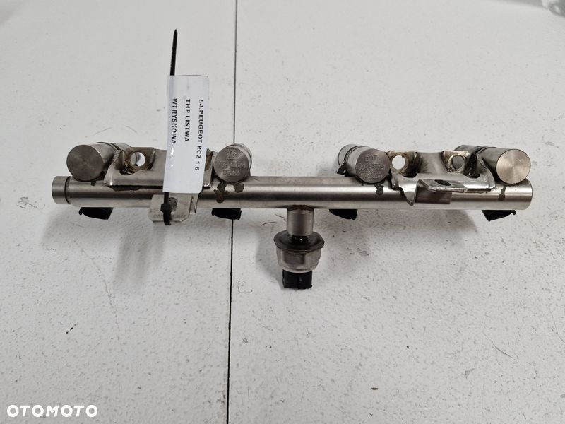 PEUGEOT RCZ 1.6 THP LISTWA WTRYSKOWA WTRYSKIWACZE WTRYSKI V7568051 - 10