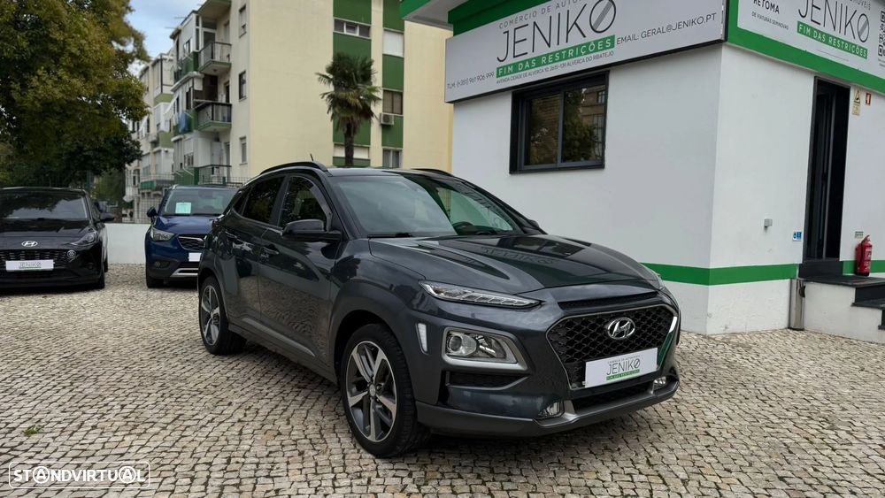 Hyundai Kauai 1.0 T-GDi Premium Pele/Tec.Vermelho - 1