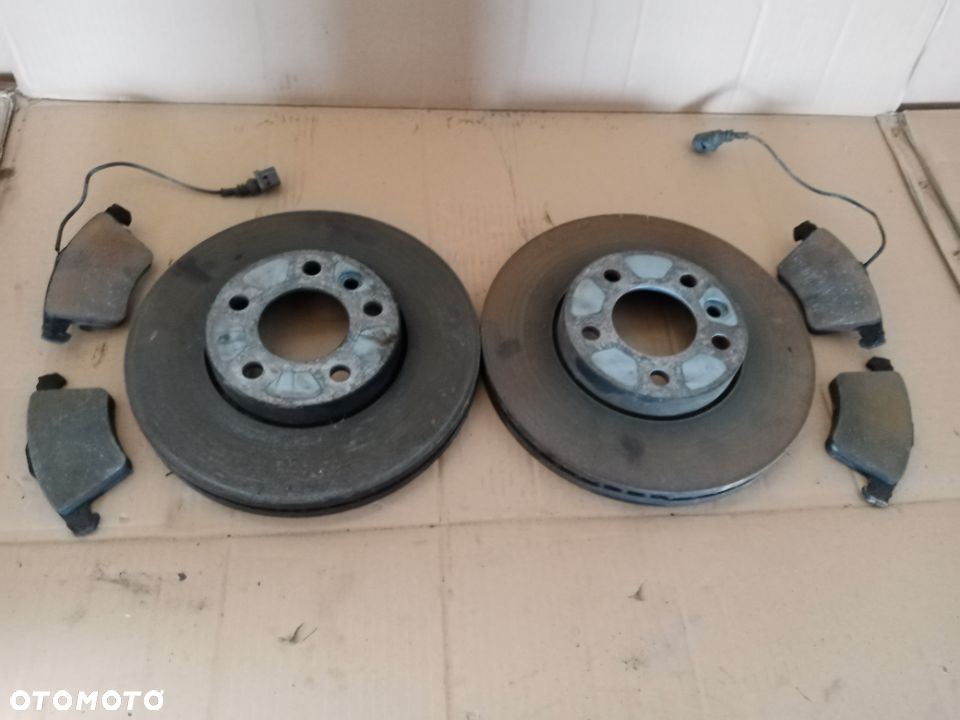 Tarcze hamulcowe klocki przód przednie VW Touareg 7L 308mm 2.5 TDI - 1