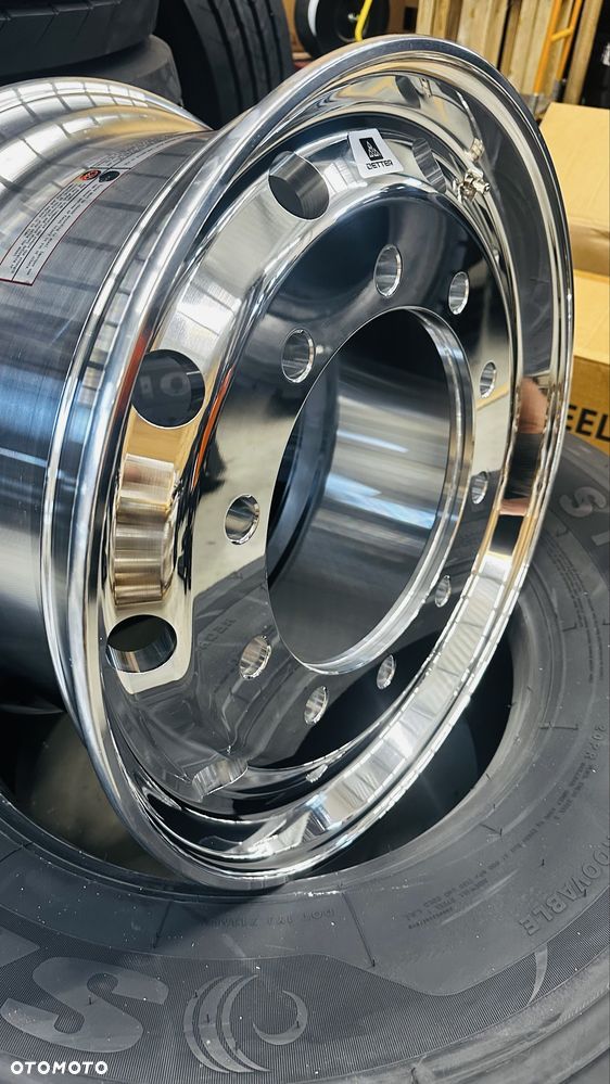 1150netto Promocja FELGA aluminiowa 11.75 22.5 ET120 ALU 11 22 naczepa - 2