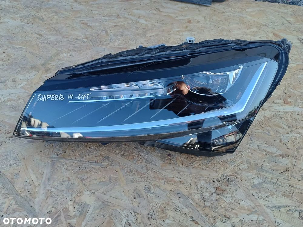 LAMPA PRZÓD PRZEDNIA LEWA FULL LED SKODA SUBERB III LIFT 3V1941015D - 1