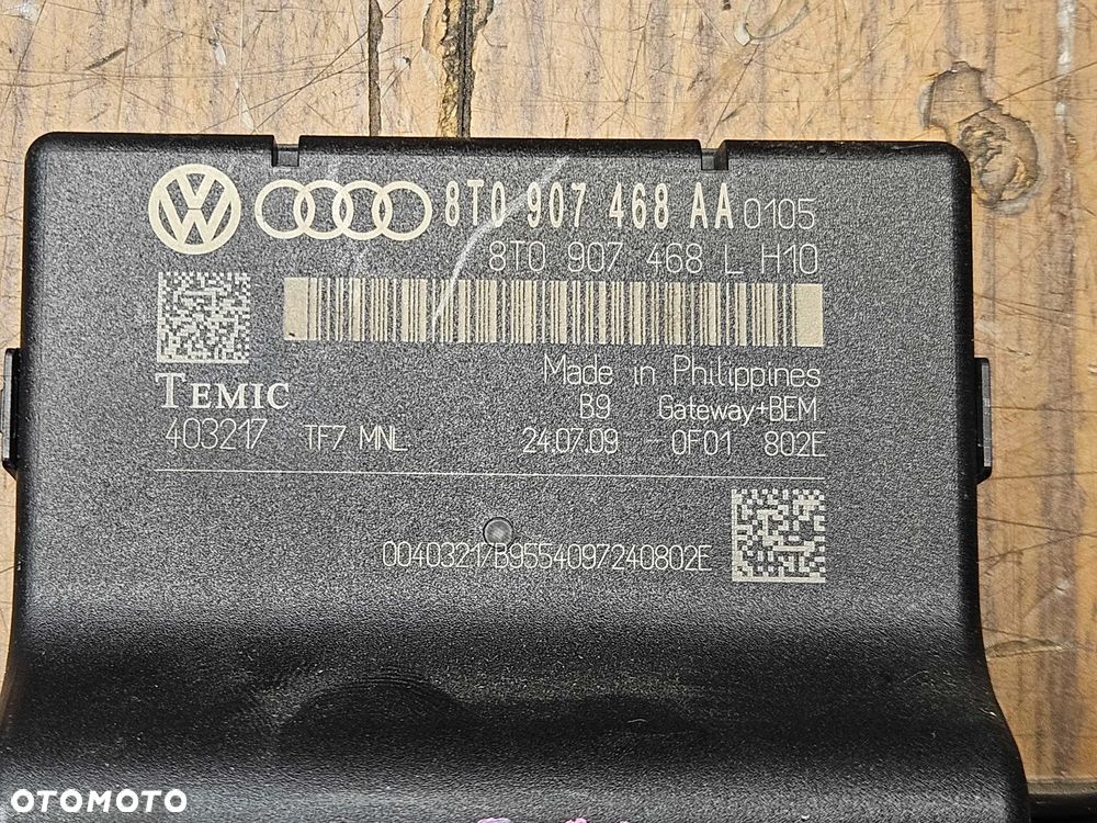 Modul 8T0907468AA 8T0907468L Sterownik Komputer Gateway AUDI A4 B8 A5 - 2