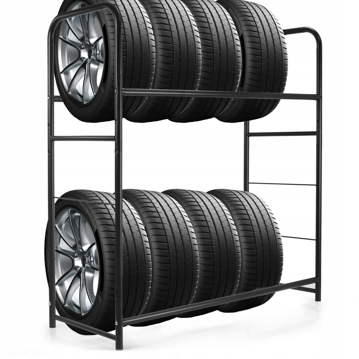 STOJAK DO OPON NA KOŁA FELGI ALUMINIOWE FELGI STALOWE 2P NA 8 KÓŁ M90052 - 5
