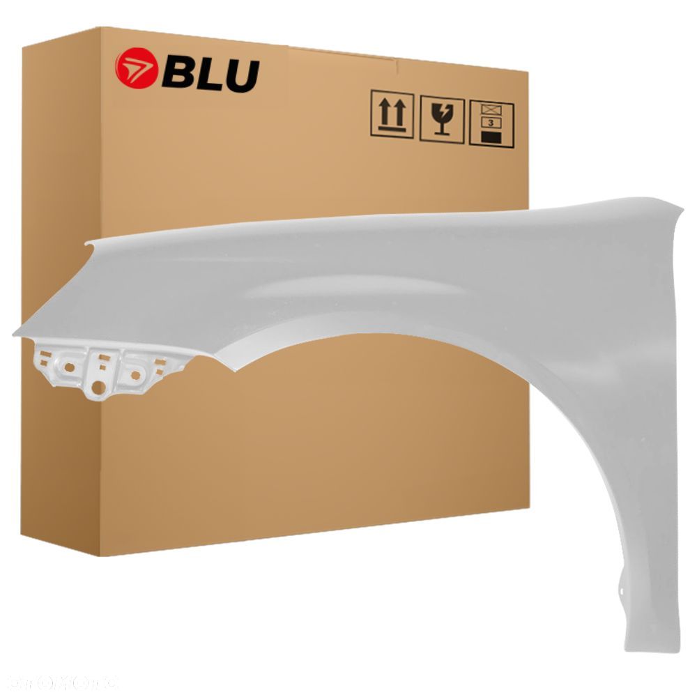 BLU Błotnik VOLKSWAGEN GOLF V 5 KOMBI JETTA A5 LA7W lewy przód srebrny 03-09 ReflexSilber