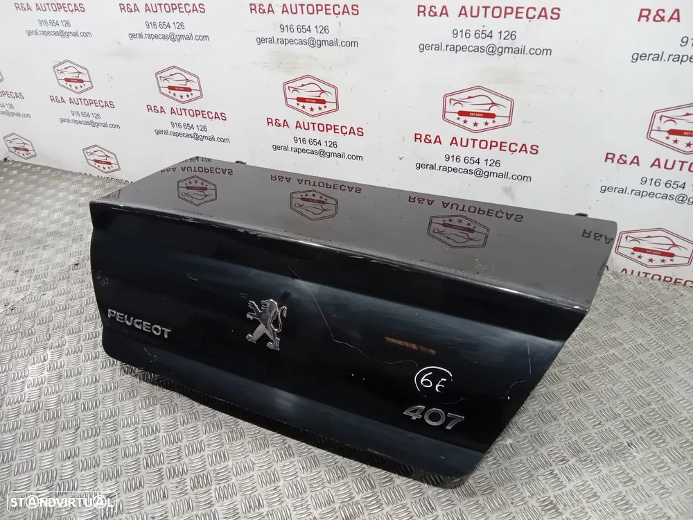 Tampa Porta de Mala Peugeot 407 Carro Original - 2