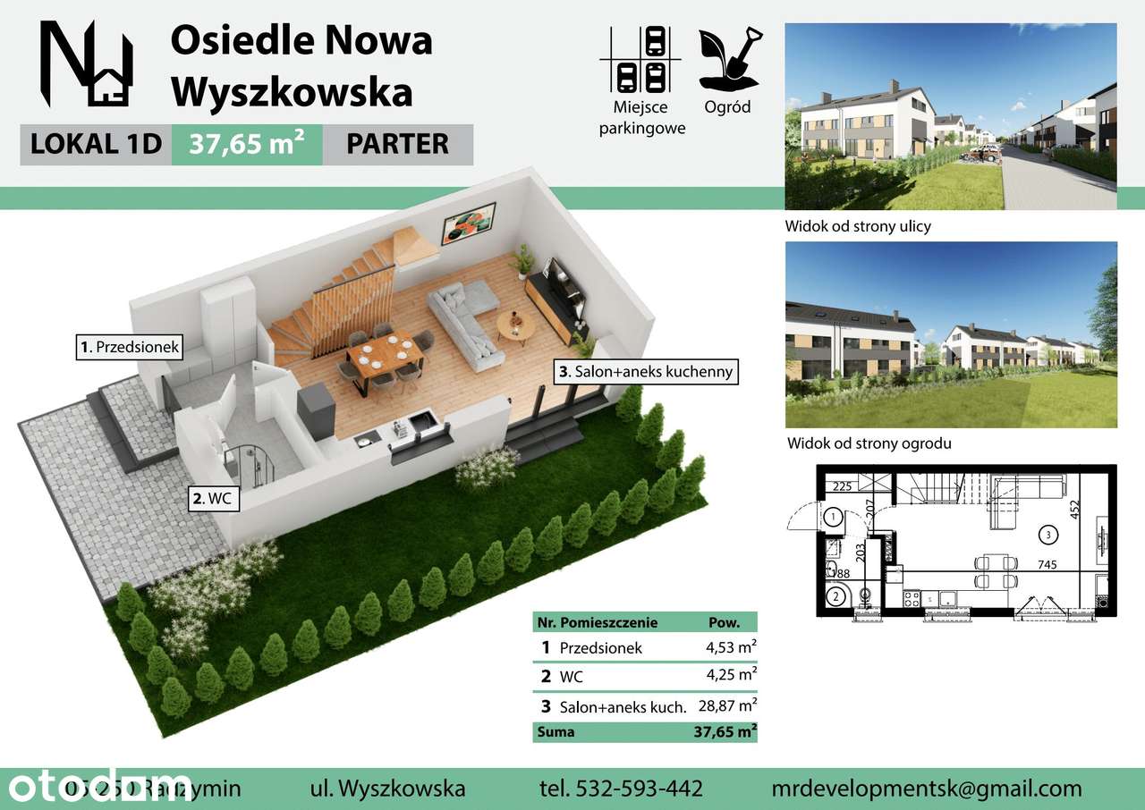 Centrum Radzymina, II Etap Osiedla Nowa Wyszkowska