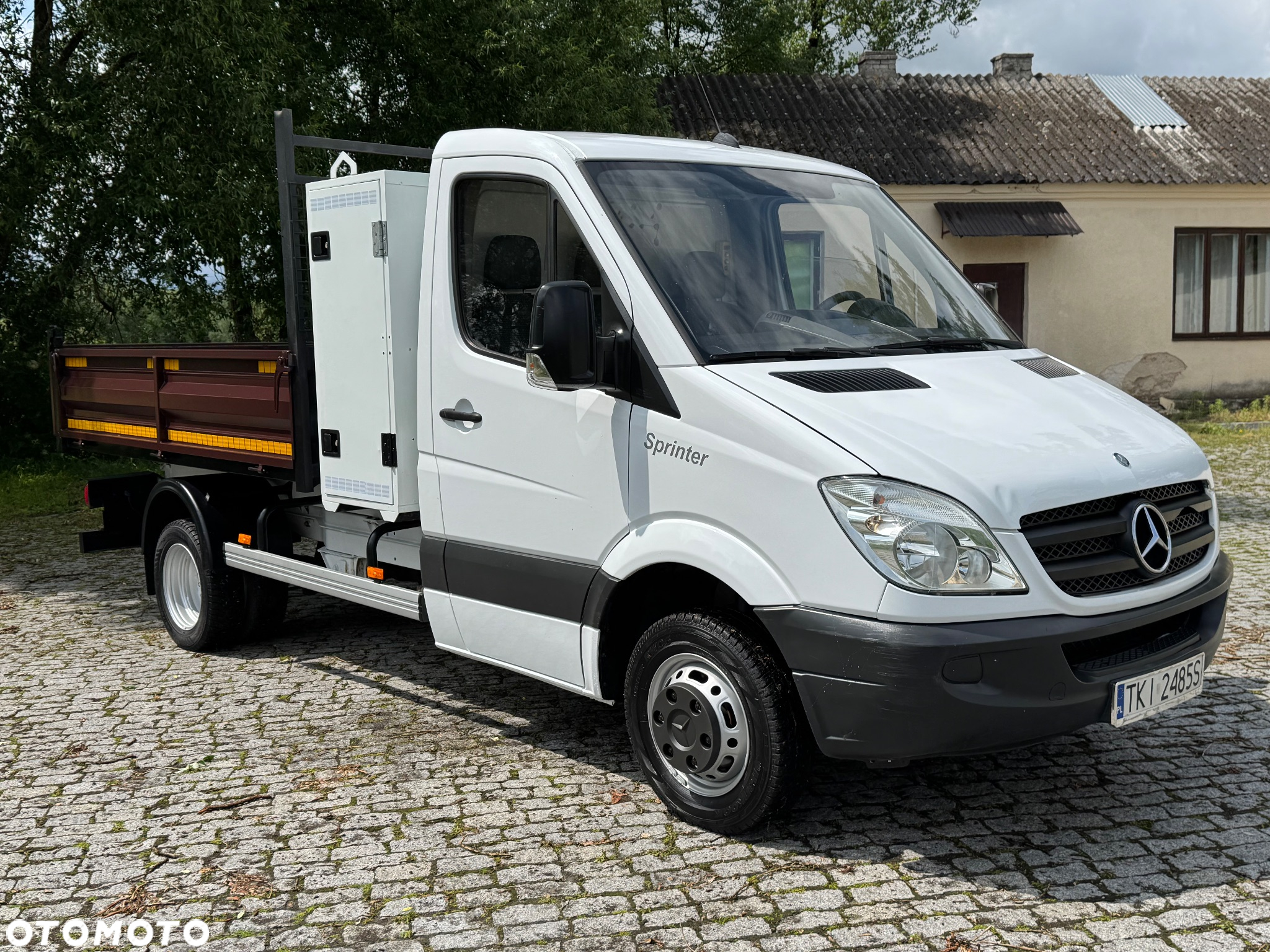 Mercedes-Benz SPRINTER KIPER WYWROTKA HAK BLIZNIAK DM3500KG SUPER STAN z Niemiec! - 4