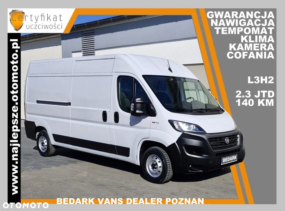 Fiat Ducato, L3H2, nawigacja, tempomat, klima, kamera cofania - 1