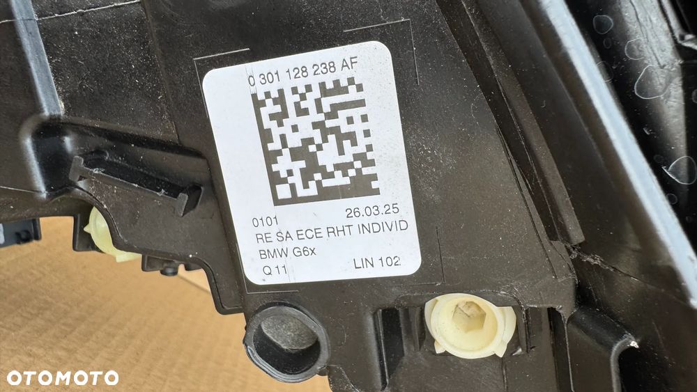 Lampa BMW 5 G60 G61 SHADOW  PRAWA PRZÓD PRZEDNIA - 8