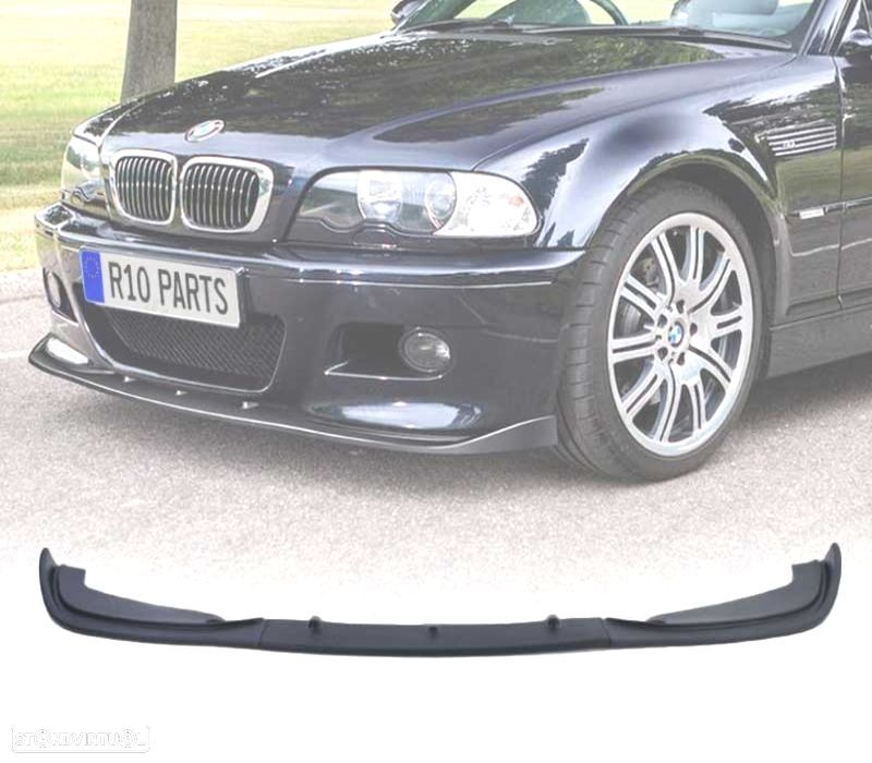 LIP SPOILER FRONTAL BMW E46 98-05 LOOK M3 - 1