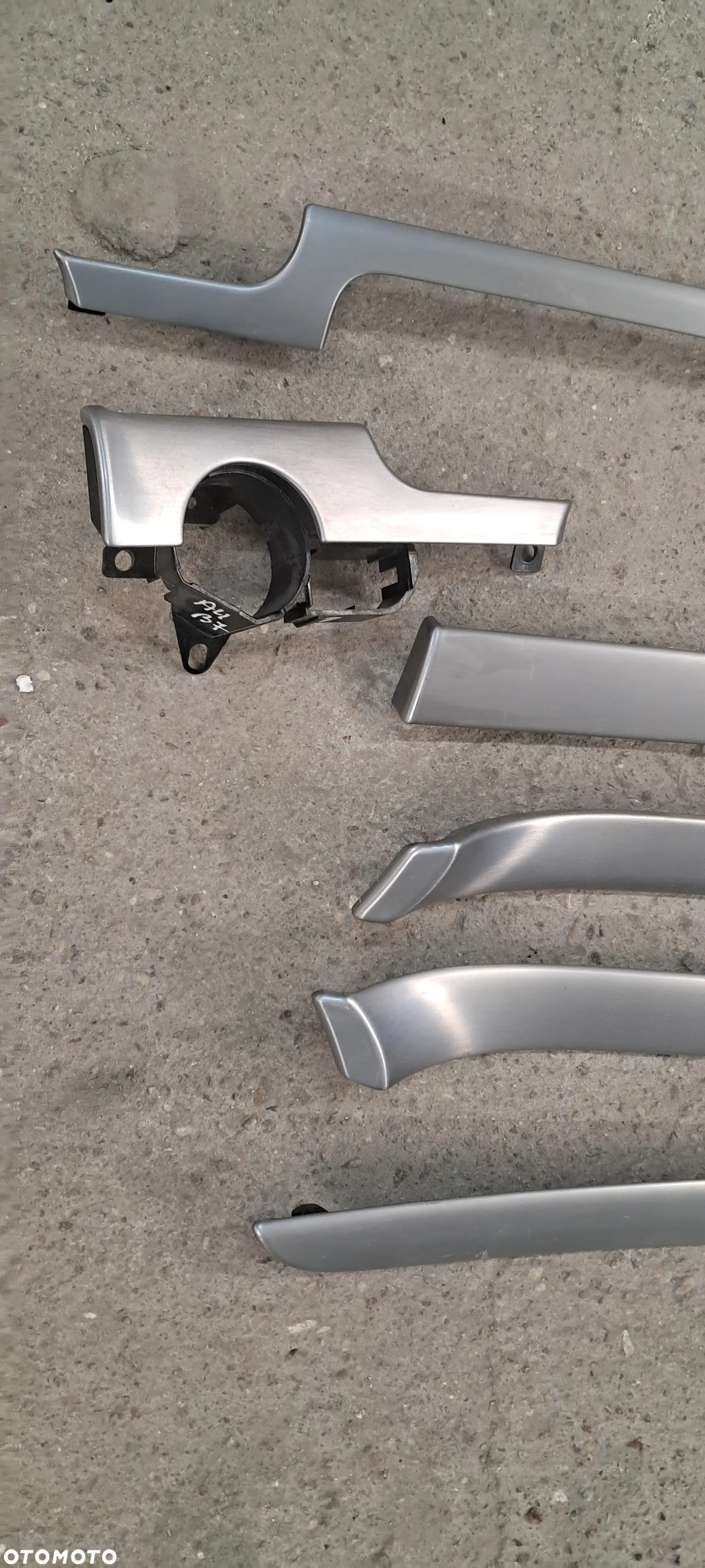 Listwy Dekory Ozdobne Aluminium Audi A4 B6 B7 Europa - 2
