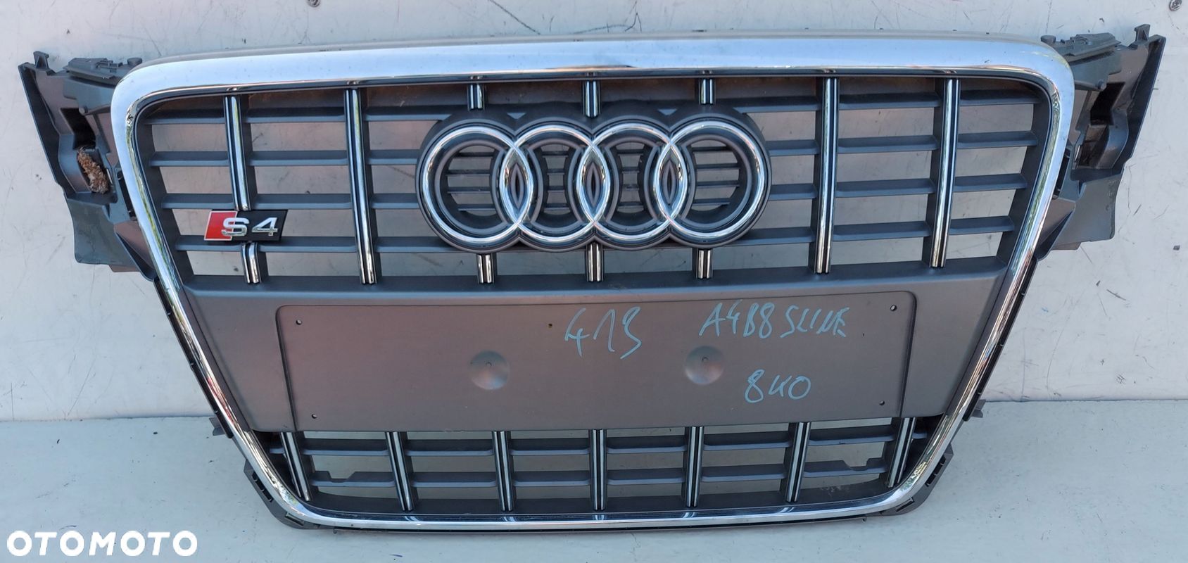 Audi S4 A4 B8 8K 07-12 grill atrapa - 1