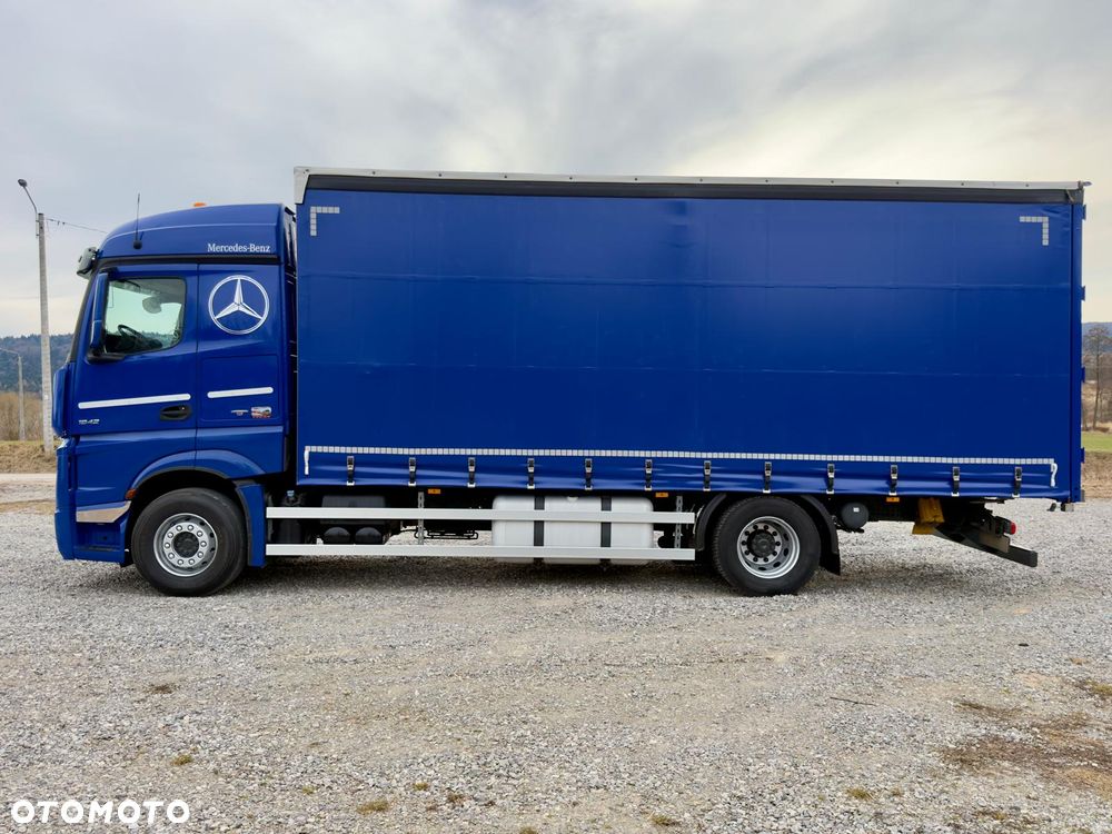 Mercedes-Benz ACTROS 1842 / 1845 / FIRANKA / ZSUWANY DACH / WINDA / SILNIK 13L / 18 EUROPALET / AUTOMAT / Z NIEMIEC / 2015 / PRZEBIEG 460 TYŚ KM - 11
