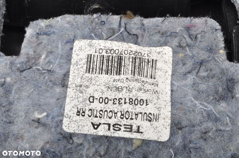 Tesla Model S BOCZEK DRZWI PRAWY TYŁ - 13