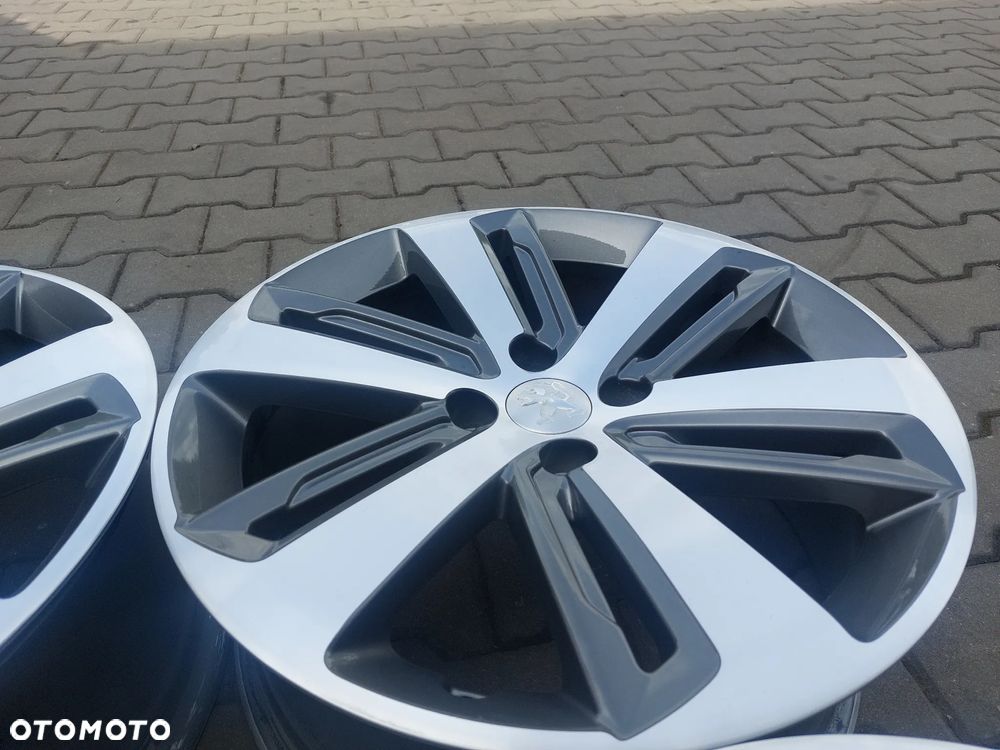 PEUGEOT 2008 3008 5008 FELGI ALUFELGI R18 7.5J ET29 4X108 OE PEUGEOT 9802462477 JAK NOWE! PROSTE! - 7