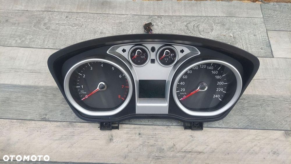 LICZNIK ZEGARY BENZYNA FORD FOCUS MK2 LIFT II 8V4T-10849-EK - 2