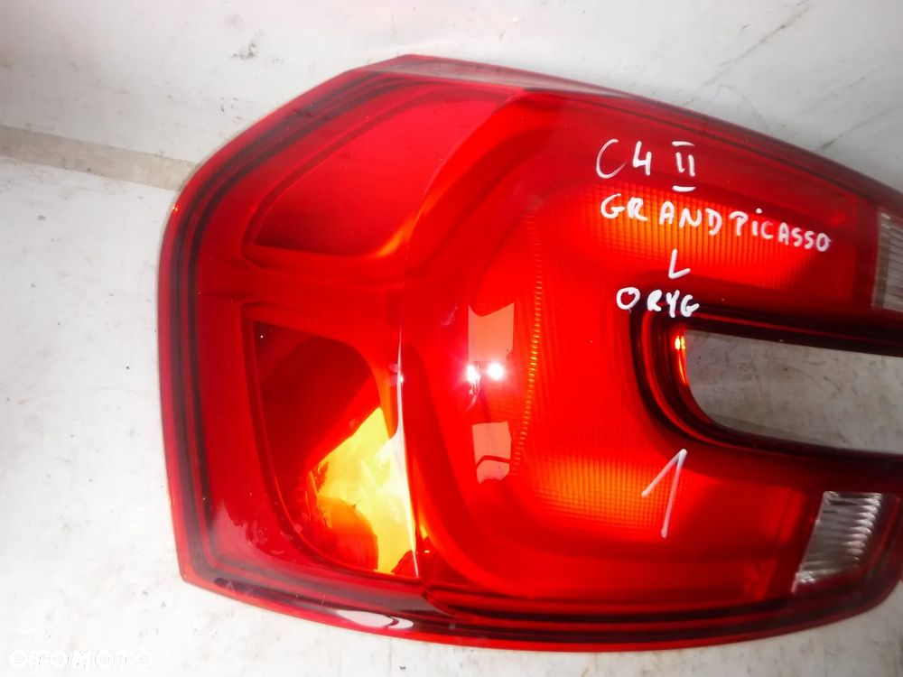 citroen c4 ii grand picasso 13r- lampa tył lewa nowa z uszk - 7
