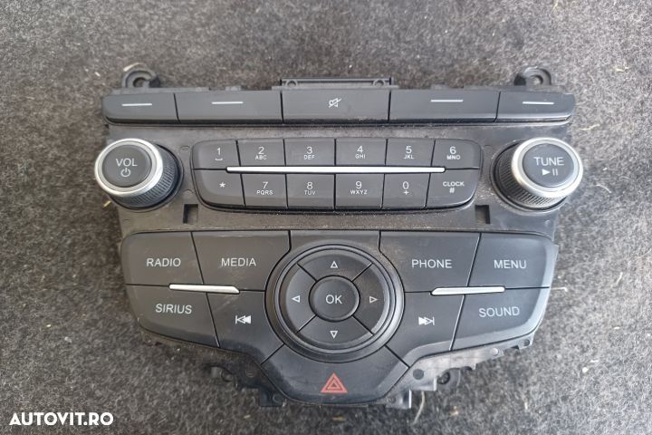 COMANDA RADIO J1ET18KA11KA 4F571 KA Ford Focus 3 [facelift] [2014 - 2 - 1