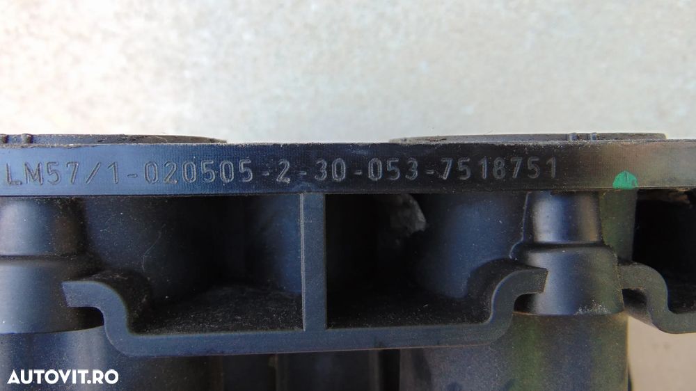 Galerie admisie BMW Seria 1 E87-E81 1.6 benzina N45B16AB an 2004-2010 cod 7518751 - 9