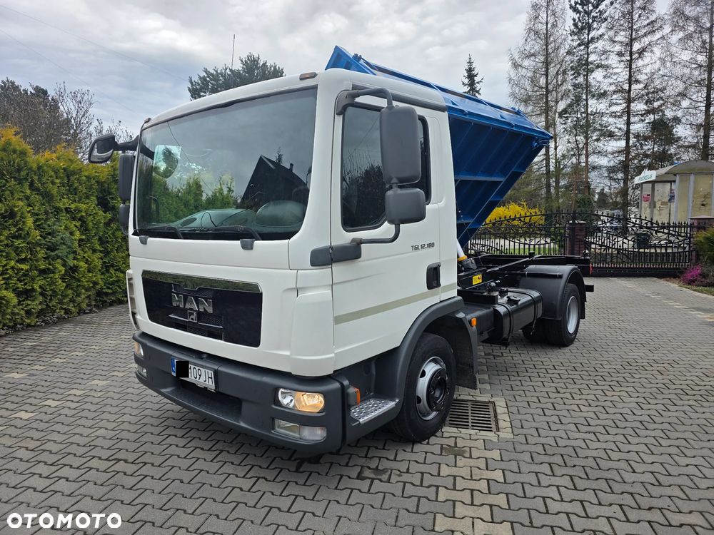 MAN TGL 12.180 !! Kiper !! Zobacz !! Ładny !! Blokada mostu !! DMC 11990 kg - 14